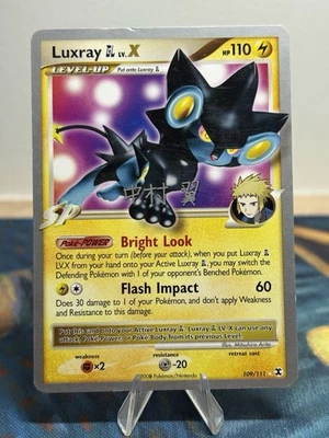 Luxray GL LV.X 109/111 Rare World Championships 2010 Pokemon Card - Image 1 of 4