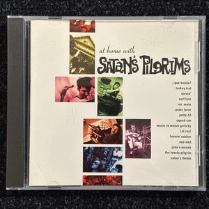 Satan's Pilgrims At Home With Satan's Pilgrims CD 1995 Empty Surf Garage Rock - Imagen 1 de 4