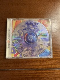 Marvel vs. Capcom: Clash of Super Heroes (Sega Dreamcast, 1999) - NO MANUAL