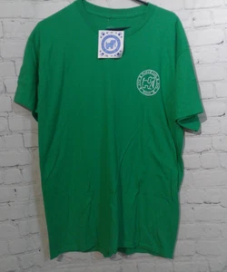 Damen T-Shirt grün Puppy Love Kurzarm Größe L / Baum Bauernhof - Bild 1 von 4