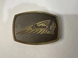 Indian Motorcycles  "Proud Owner" belt buckle - Picture 1 of 2