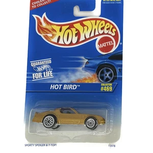 Hot Wheels 1996 Mainline - Hot Bird (Metalflake Gold) #469 - Picture 1 of 3