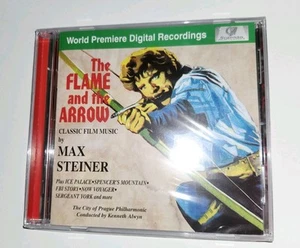 SEALED Max Steiner The Flame and the Arrow: Classic film Music SOUNDTRACK CD - Picture 1 of 2