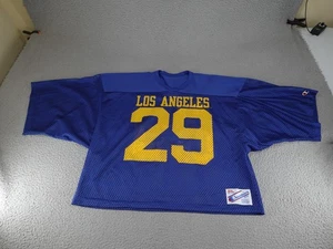 Vintage Los Angeles Rams Eric Dickerson Jersey Mens 2XL Blue Champion USA 80s - Picture 1 of 11