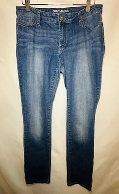 Pantalones de mezclilla ajustados con curvas DKNY Mercer para mujer TALLA 10 Foto 1 de 4
