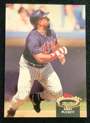 1992 Topps Stadium Club - Kirby Puckett #500 - Image 1 of 2