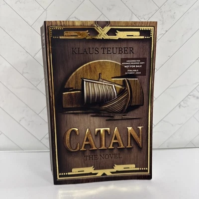 Catan: The Novel (Catan 1) ARC Advanced Reader Copy - 2024 by Klaus Teuber - Image 1 of 4