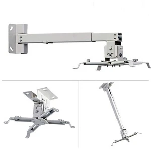 Supporto a soffitto per proiettore, colore: bianco - Foto 1 di 6