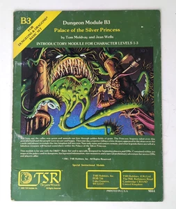 DUNGEON & DRAGONS - PALAST DER SILBERPRINZESSIN B3 - 1981 TSR #9044 - Bild 1 von 9
