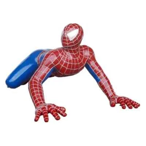 Web Hero Statue Lifesize Models Americana Comic Figure Superhero Prop - Picture 1 of 1