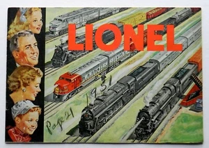 LIONEL ELECTRIC TRAINS Model Railroad Toys Accessories 1951 Original Catalog vG+ - Bild 1 von 9