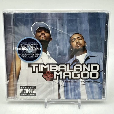 Indecent Proposal [PA] by Timbaland & Magoo CD, Nov-2001 New Sealed Crack Screen Foto 1 de 4