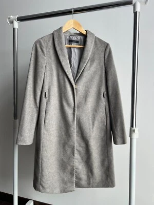 Abrigo para mujer Fabiana Filippi gris cachemir 42/S Foto 1 de 4