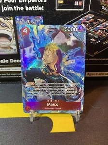 One Piece TCG Paramount War - Marco Alt Art OP02-018 Englisch - Bild 1 von 2
