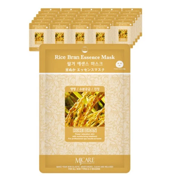 MJcare Rice Bran Essence Mask 100pcs - Image 1 of 2