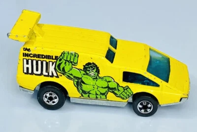 Hot Wheels Blackwall 1978 Spoiler Sport Incredible Hulk Marvel Super Hero Toy - Image 1 of 4