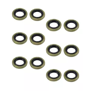 JUEGO DE 6 SELLOS DE ACEITE para motosierra Husqvarna 357 359 51 55 254 257 262 353 351 346 XP - Imagen 1 de 1