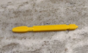 3" Yellow Missile Accessory for 12" Action Figure Toys - Picture 1 of 3