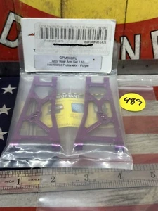 GPM Racing GPM388PU Rear Arm Set for: Associated Prolite 4x4 Purple W/Hinge Pins - Picture 1 of 4