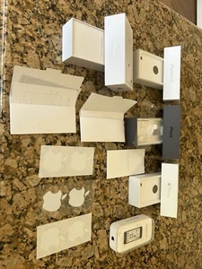 Apple Lot of 5 Empty Boxes iPhone Packaging, EMPTY BOXES ONLY - Photo 1 sur 3