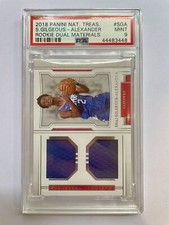 2018-19 Panini National Treasures Shai Gilgeous-Alexander Rookie /99 PSA9