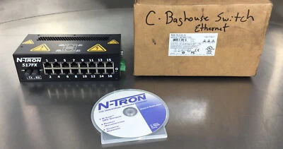 N-TRON 517FX-ST Industrial Ethernet Switch 17 Ports 10-30V DC 1.0A    3B-10 - Image 1 of 4