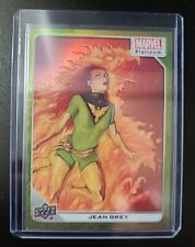 2023 Upper Deck Marvel Platinum #46 Jean Grey Yellow Rainbow Parallel Card
