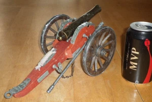 [USA & CASA.- DER BÜRGERKRIEG] KONFÖDERIERTE ARMEE, 12 ZOLL LANG, METALLKANONE, [NEU IM VERKARTON] - Bild 1 von 14