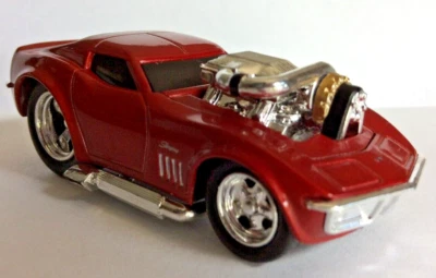 THE ORIGINAL MUSCLE MACHINES 1969 CHEVY CORVETTE 1/64 69 CORVETTE RESTOMOD - Foto 1 de 4