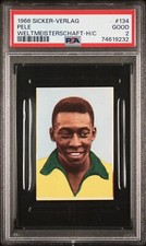 1966 Sicker-Verlag Pele Weltmeisterschaft-H/C PSA 2 #134
