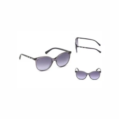 Gafas de sol redondas de plástico amatista SWAROVSKI SK223 78Z marco 56-17-140 SW223 Foto 1 de 3