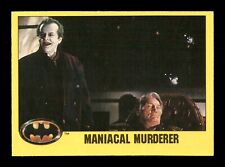 Maniacal Murderer 258 DC Comics Batman Trading Card TCG CCG