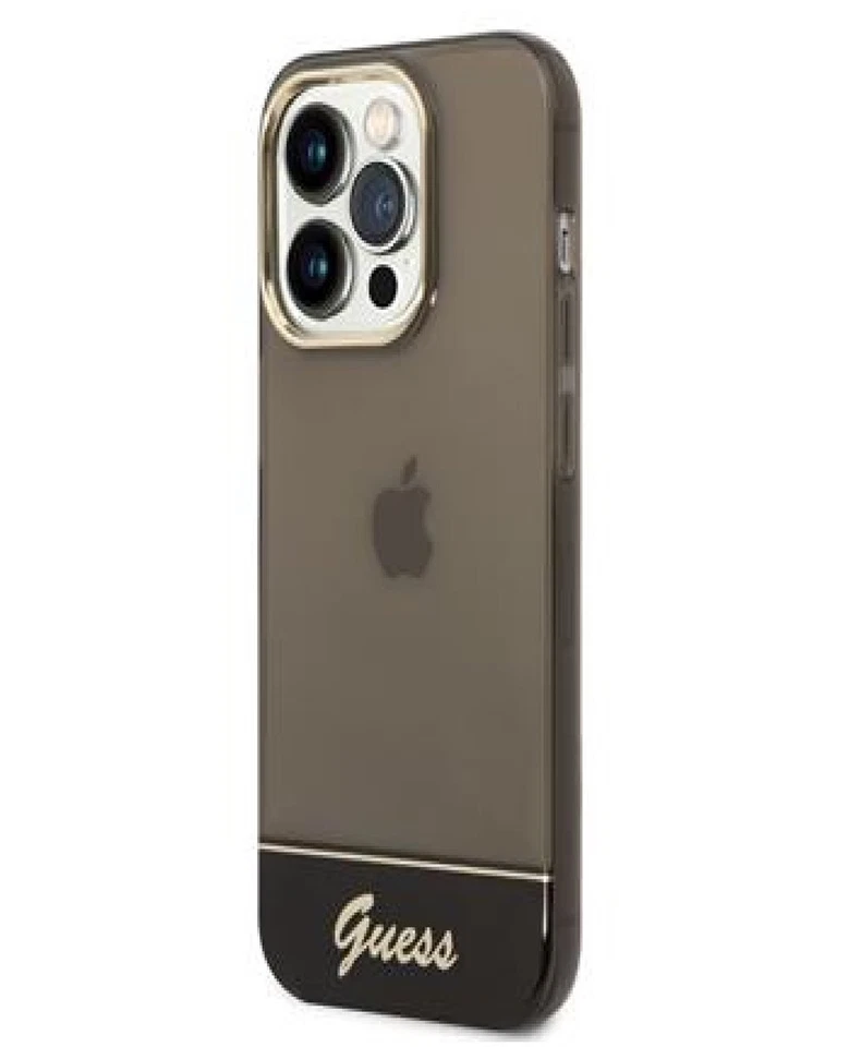 Guess Custodia Rigida Contorno Translucido per IPHONE 14 Pro Max 6,7 " Nero - Immagine 1 di 1