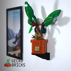 Supporto da parete per LEGO Harry Potter Mandragola 76433 mattoncini geco - Foto 1 di 5