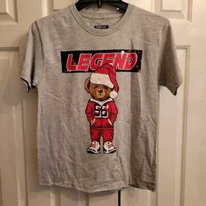 Take That! By Bailey Apparel Legend Bear Christmad T Shirt Youth Medium - Picture 1 of 4