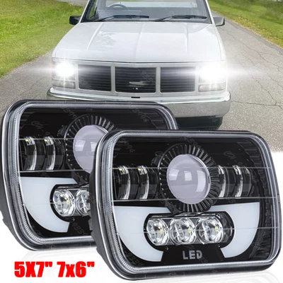 5x7" Led Headlight Hi-Lo for Chevy C1500 C2500 C3500 Suburban Pickup Truck - Image 1 of 4