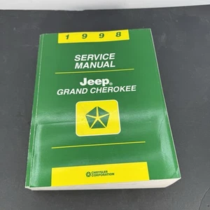 GOOD 1998 Jeep ZJ Grand Cherokee OEM Original Factory Service Manual - Picture 1 of 6