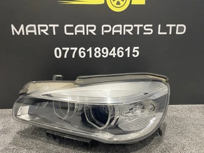 BMW 2 SERIES PASSENGER SIDE LEFT LED HEADLIGHT F45 F46 7214905 GENUINE COMPLETE - Image 1 of 4