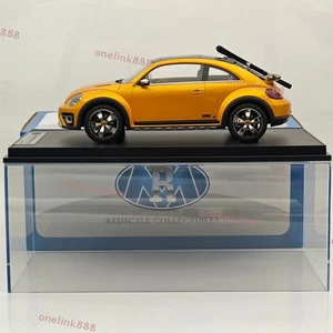 1:18 Volkswagen Beetle Dune Concept Radscale Collectibles Resin Model Car Gold - Picture 1 of 11
