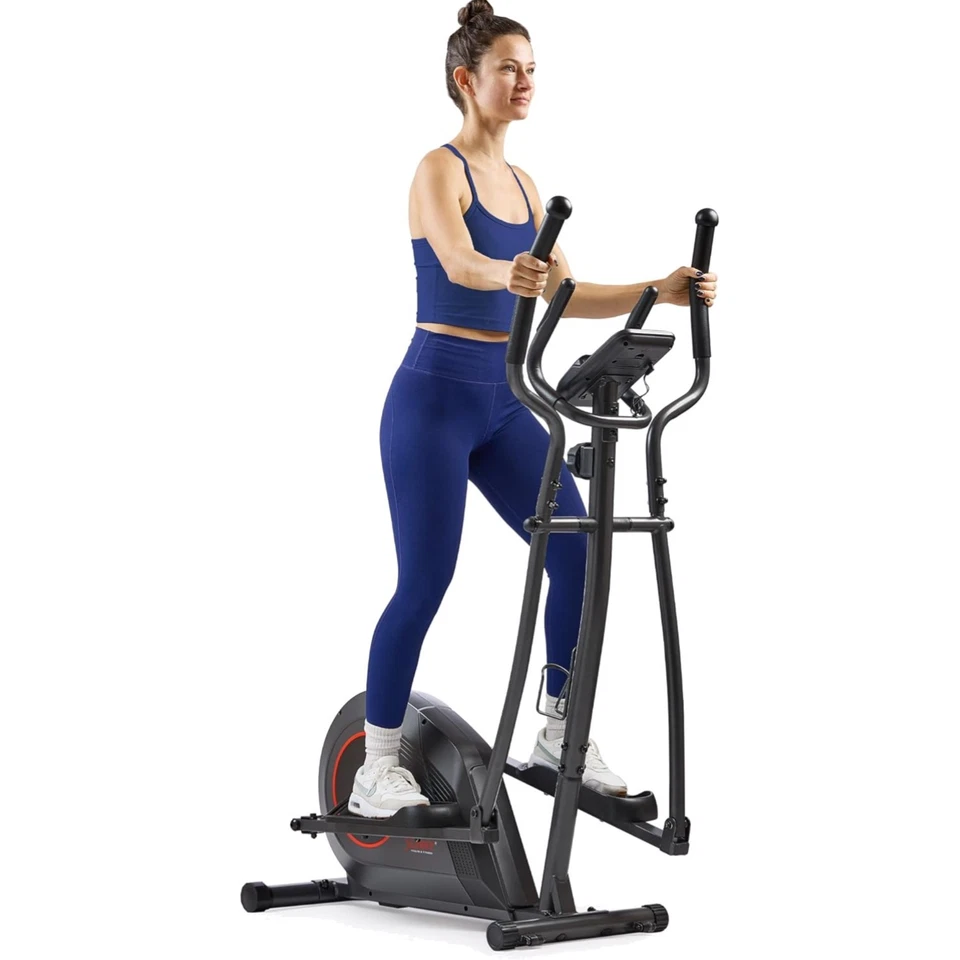 Elliptical Trainer Magnetic Resistance Home Gym Low-Impact Cardio Indoor - Image 1 of 4