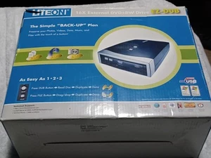 LiteOn EZ-Dub 16X EXTERNAL DVD + -RW DRIVE EZ-DUB - NEW - Picture 1 of 1
