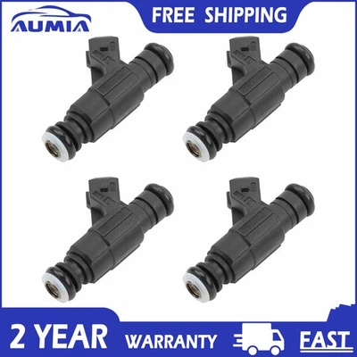 4x Inyectores de combustible nuevos para Audi TT VW Golf Seat Leon Skoda Octavia 1.8 0280156061 Foto 1 de 4