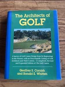 1993 "The Architects of Golf" von Geoffrey Cornish, Ronald Whitten Erstausgabe - Bild 1 von 18