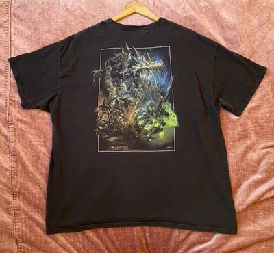 Camiseta para juegos Blizzard BlizzCon 2009 Anaheim para hombre talla 2XL Jinx negra envejecida Foto 1 de 4