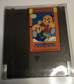 Kung Fu Heroes (Nintendo NES, 1989) Authentic w/ Protective Case Working 