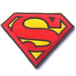 Superhero League Superman S MAN USA ARMY U.S. 3D TACTICAL HOOK LOOP PATCH - Picture 1 of 1