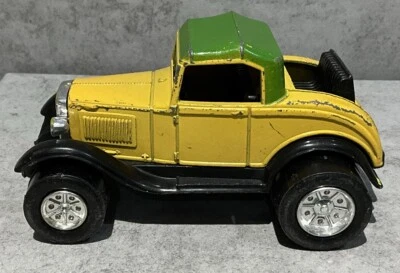 Tootsie Toy TootsieToy 5" Ford Modelo Serie A Roadster EE. UU. De colección 1974 Amarillo Foto 1 de 4