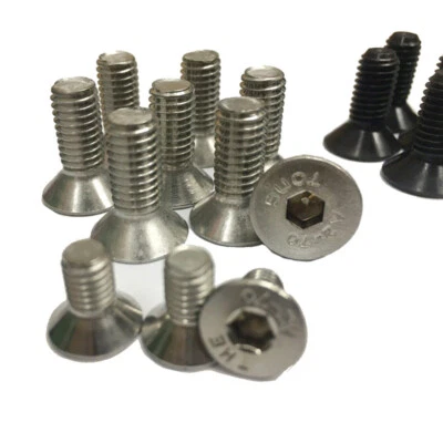 11Pcs Screws Set for Fanatec V3 V2 V1 Pedals - Replacement Screws Silver/Black - Image 1 of 4