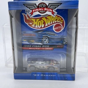 Hot Wheels Final Run Retiring Model 1993 Camaro Grey 1/64 Scale #8 Of 12 - Picture 1 of 12