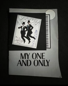 My One And Only Signed Souvenir Program by Tommy Tune Twiggy To Liza Minnelli - Picture 1 of 15